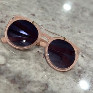 Pink sunglasses